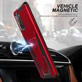 New Extraordinary Armor Bracket Magnetic Phone Case For Samsung Note20