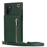 New Crossbody Zipper Wallet Phone Case For Samsung Note10 Plus