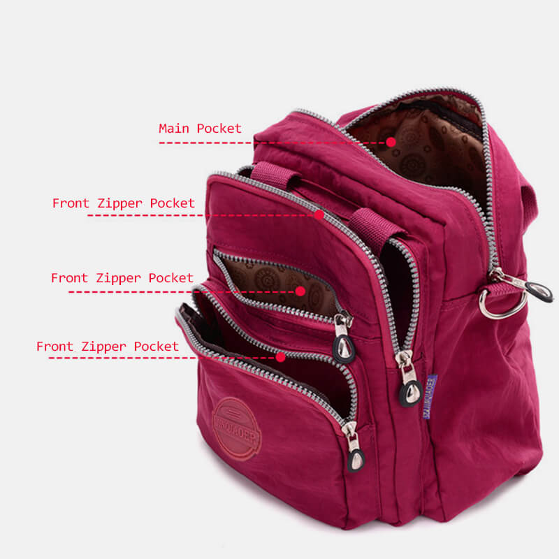 Multifunctional Casual Crossbody Bag