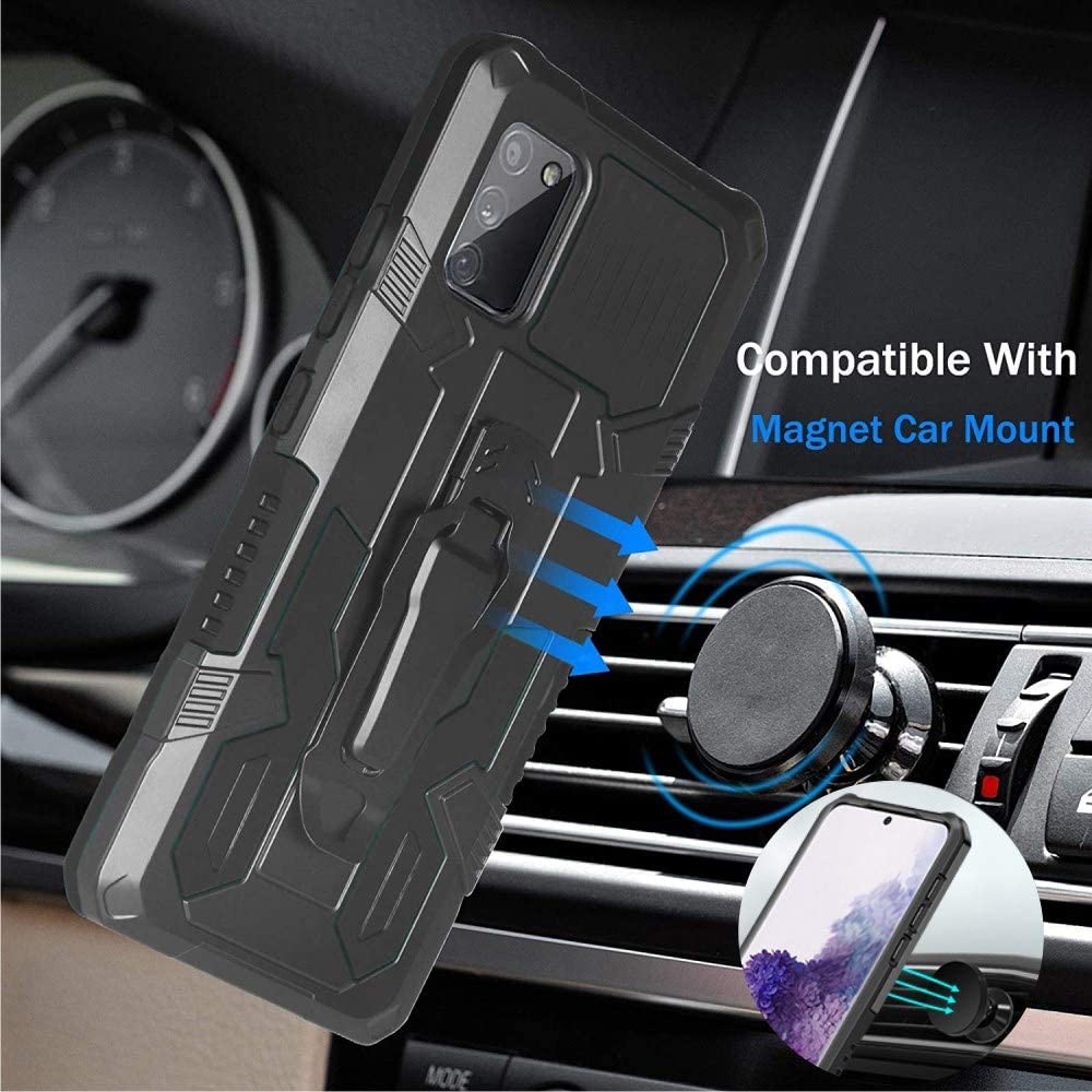 Étui multifonctionnel Phone Warrior avec clip ceinture pour Samsung S21FE