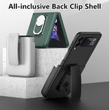 Ultra-thin Folding All-inclusive Anti-fall Back Clip Shell For Samsung Galaxy Z Flip3 5G