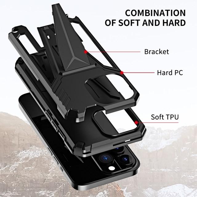 Nouvelle coque de téléphone magnétique blindée extraordinaire pour iPhone 13 Pro Max
