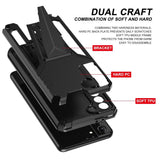 New Extraordinary Armor Bracket Magnetic Phone Case For Samsung S21FE