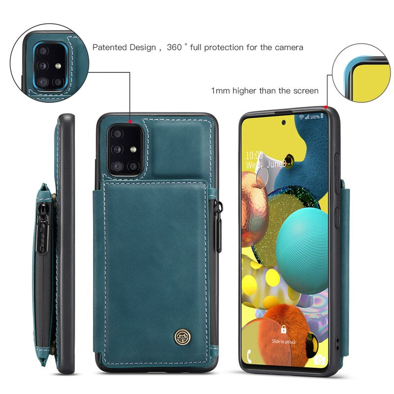 New Luxury Multifunctional Wallet Phone Case For Samsung A51