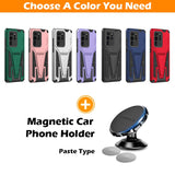 New Extraordinary Armor Bracket Magnetic Phone Case For Samsung S20 Ultra