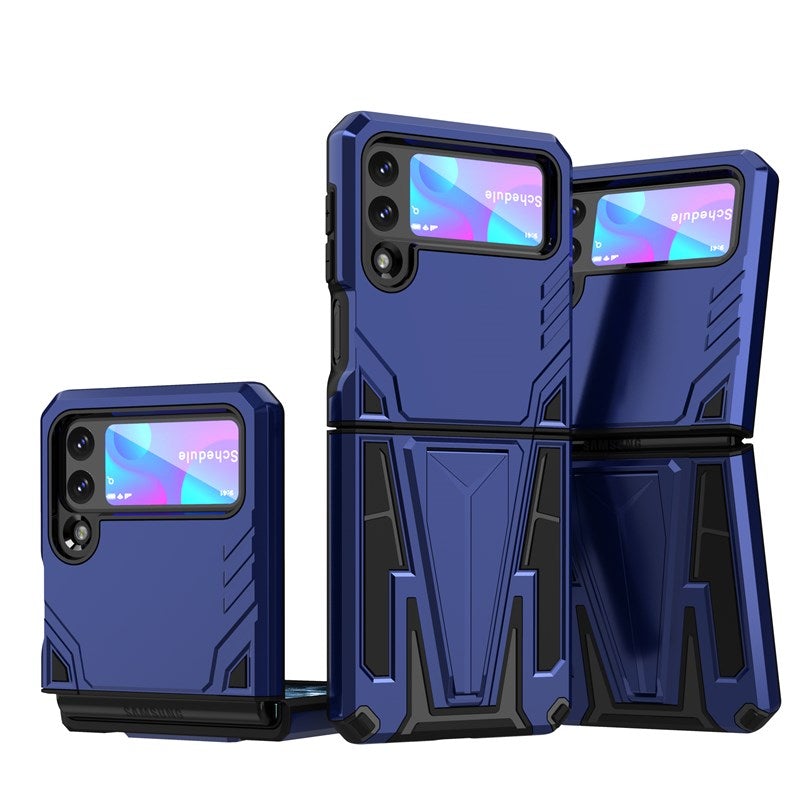 Nouvelle Coque de Téléphone Magnétique Renforcée pour Samsung Galaxy Z Flip3 5G