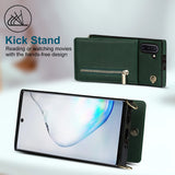 New Crossbody Zipper Wallet Phone Case For Samsung Note10