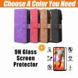 Multifunctional Magnetic Card Wallet Phone Case For Samsung A42 5G