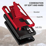 New Extraordinary Armor Bracket Magnetic Phone Case For Samsung A21 (US)