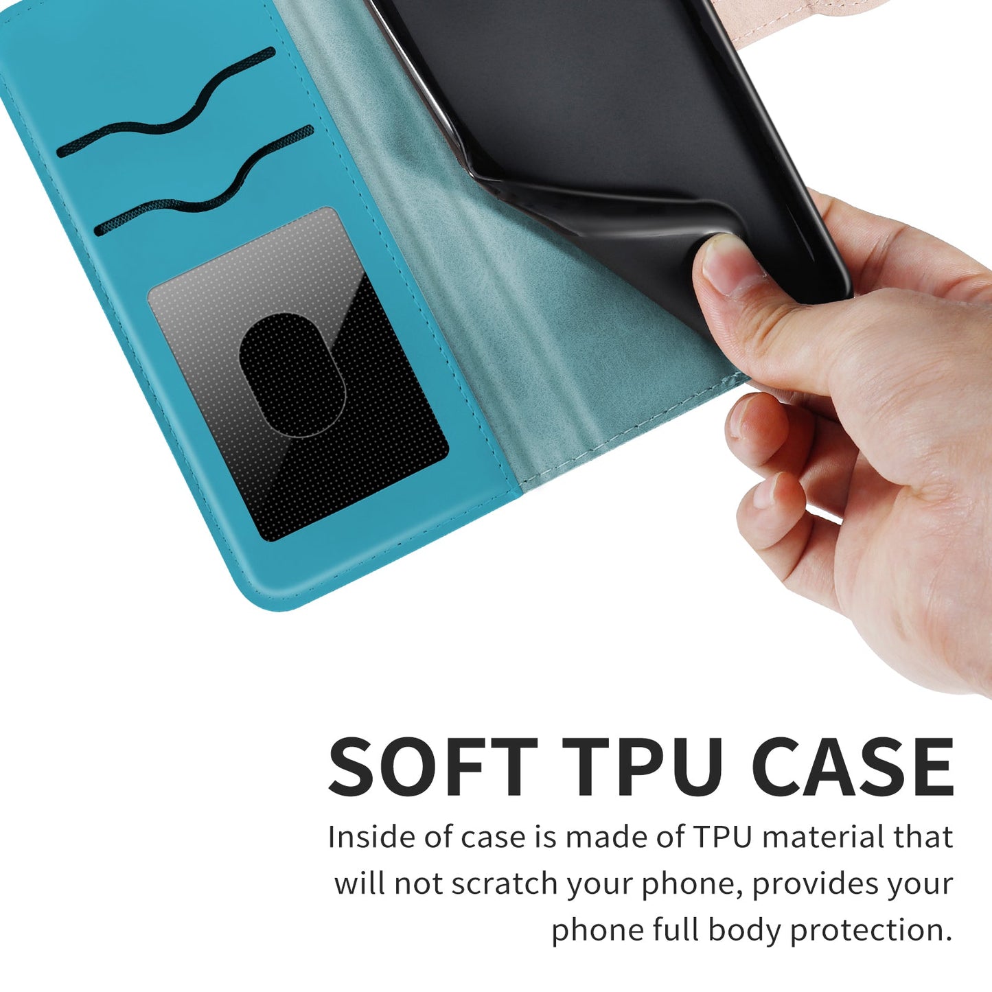 New 3D Embossed Life Tree Wallet Phone Case For Samsung A Series