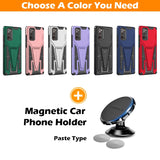 New Extraordinary Armor Bracket Magnetic Phone Case For Samsung Note20