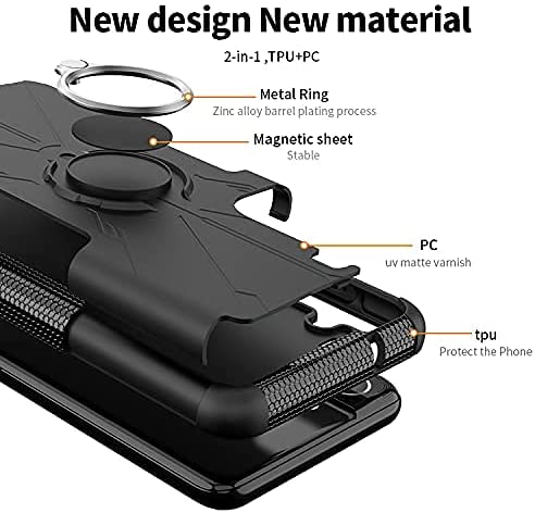 Robot 3 in 1 Heavy Duty Defender Case For Samsung S21FE