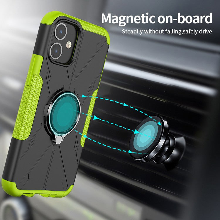 Coque de protection 3-en-1 robuste Robot pour iPhone 12 Mini