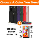 New Crossbody Zipper Wallet Phone Case For Samsung Note20/Note20 5G