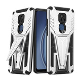 New Extraordinary Armor Bracket Magnetic Case For Moto G Play 2021