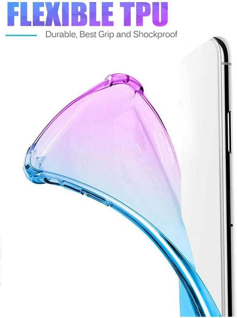 Coque de luxe antichoc en silicone dégradé pour Google Pixel