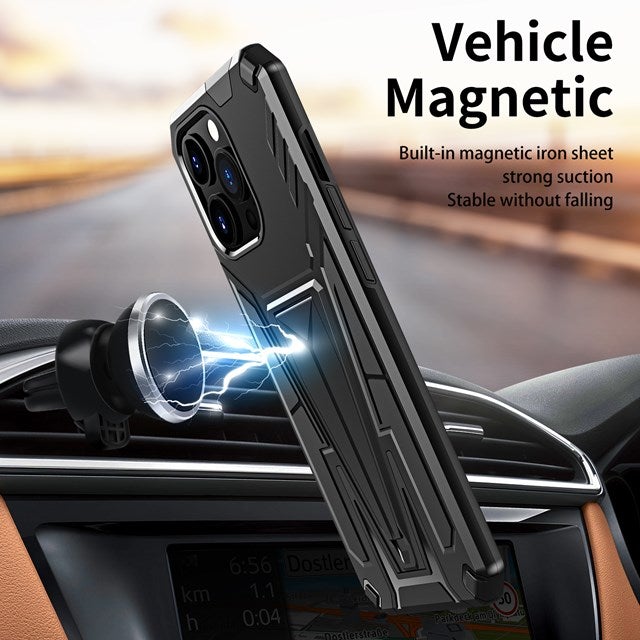 Nouvel Étui de Téléphone Magnétique Renforcé Extraordinaire Pour iPhone 13 Pro