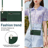 New Crossbody Zipper Wallet Phone Case For Samsung Note10