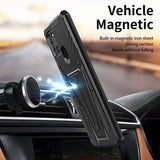 New Extraordinary Armor Bracket Magnetic Phone Case For Samsung A21 (US)