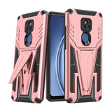 New Extraordinary Armor Bracket Magnetic Case For Moto G Play 2021