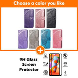 Luxury Embossed Butterfly Leather Wallet Flip Case For Samsung Galaxy S8 Plus