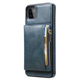 New Upgrade Multifunctional Wallet Zipper Phone Case  For Samsung A22 5G