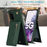 New Crossbody Zipper Wallet Phone Case For Samsung S20 Plus