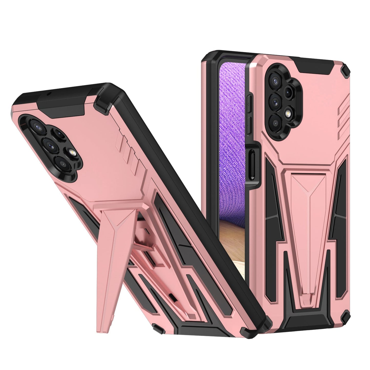 Nouvel Étui de Téléphone Magnétique avec Support d'Armure Extraordinaire pour Samsung A32 5G