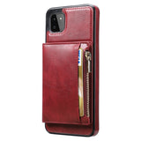 New Upgrade Multifunctional Wallet Zipper Phone Case  For Samsung A22 5G