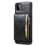 New Upgrade Multifunctional Wallet Zipper Phone Case  For Samsung A22 5G