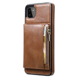 New Upgrade Multifunctional Wallet Zipper Phone Case  For Samsung A22 5G