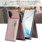 New Crossbody Zipper Wallet Phone Case For Samsung Note10 Plus