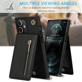 New Crossbody Zipper Wallet Phone Case For iPhone 13 Series