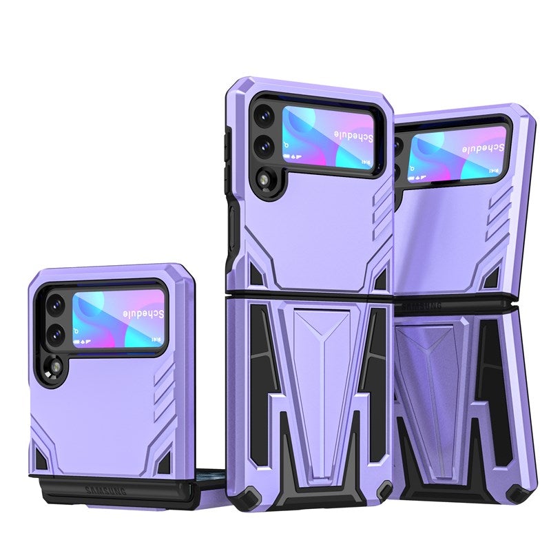 Nouvelle Coque de Téléphone Magnétique Renforcée pour Samsung Galaxy Z Flip3 5G
