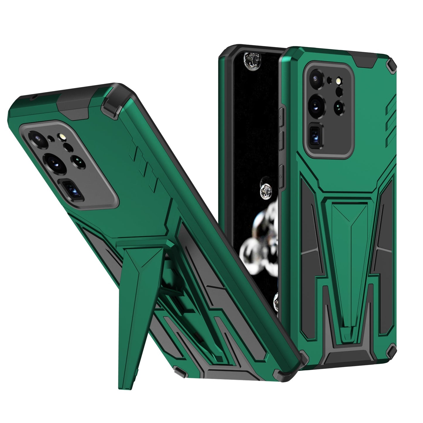New Extraordinary Armor Bracket Magnetic Phone Case For Samsung S20 Ultra