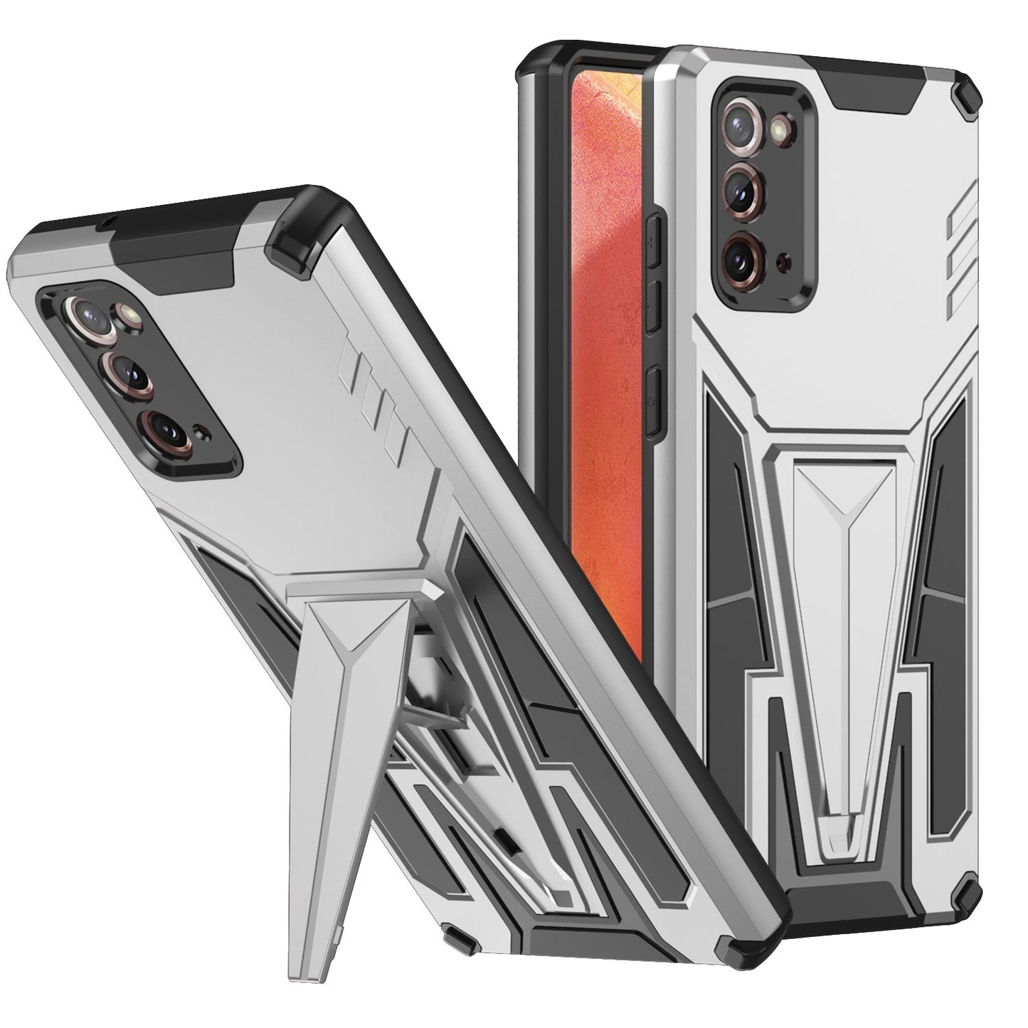 Nouvel Étui de Téléphone Magnétique Renforcé Extraordinaire pour Samsung Note20