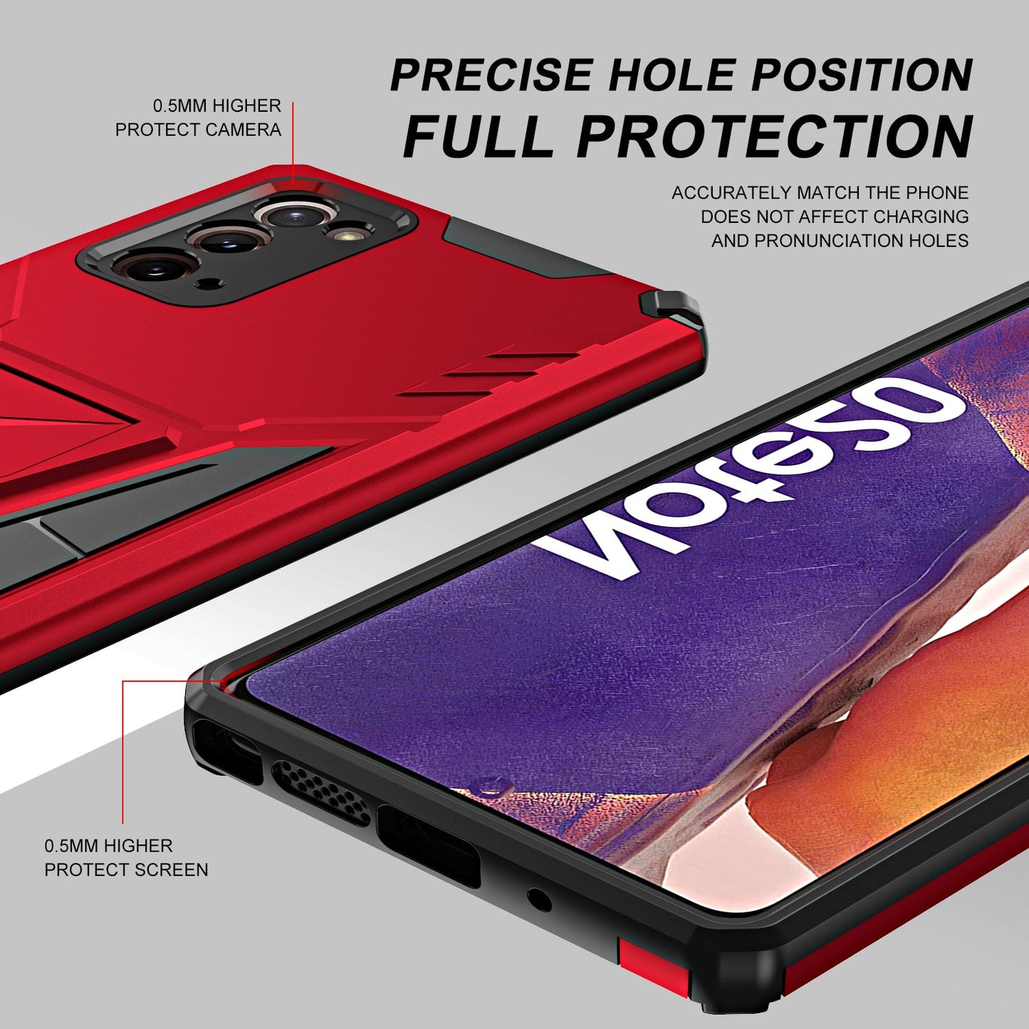 Nouvel Étui de Téléphone Magnétique Renforcé Extraordinaire pour Samsung Note20