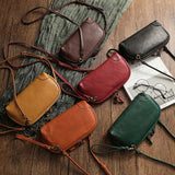Retro Multi-pocket Roomy Crossbody Bag for Women