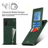 New Crossbody Zipper Wallet Phone Case For Samsung Note10
