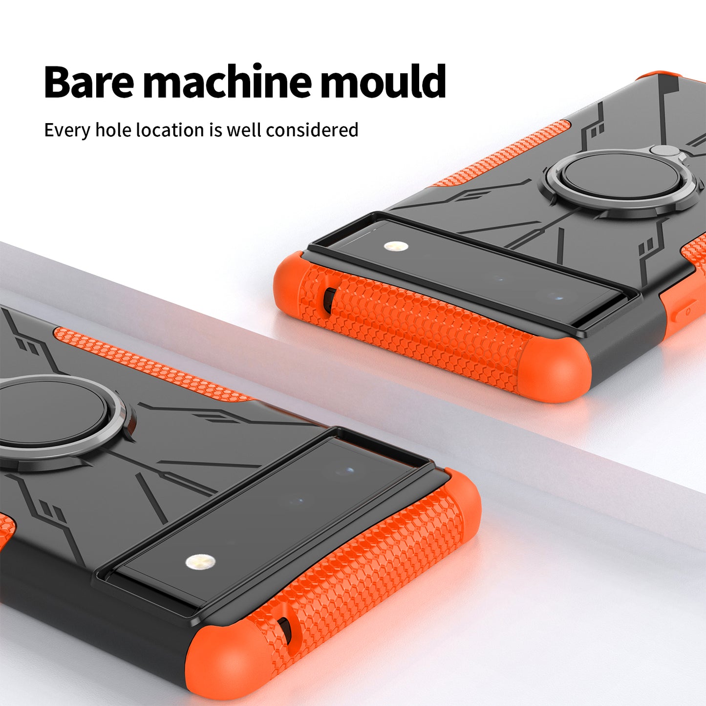 Coque Robot Defender 3 en 1 haute résistance pour Google Pixel 6