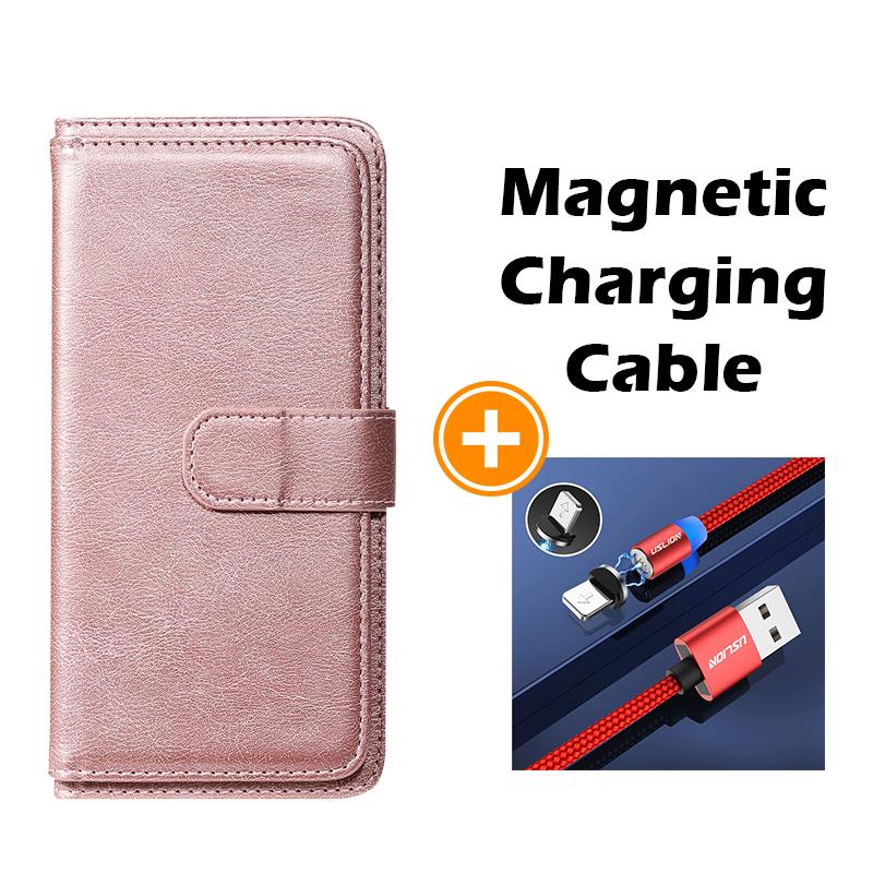 Étui portefeuille multifonction grande capacité pour Samsung A42 5G