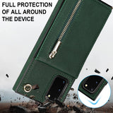 New Crossbody Zipper Wallet Phone Case For Samsung Note20/Note20 5G