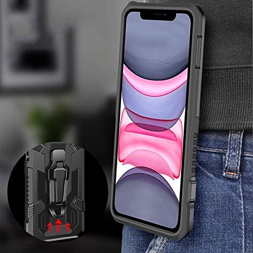 Étui de téléphone multifonction avec clip de ceinture Phone Warrior pour iPhone série 12