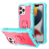 Hardware Bracket Shockproof Case For iPhone