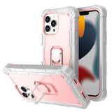 Hardware Bracket Shockproof Case For iPhone