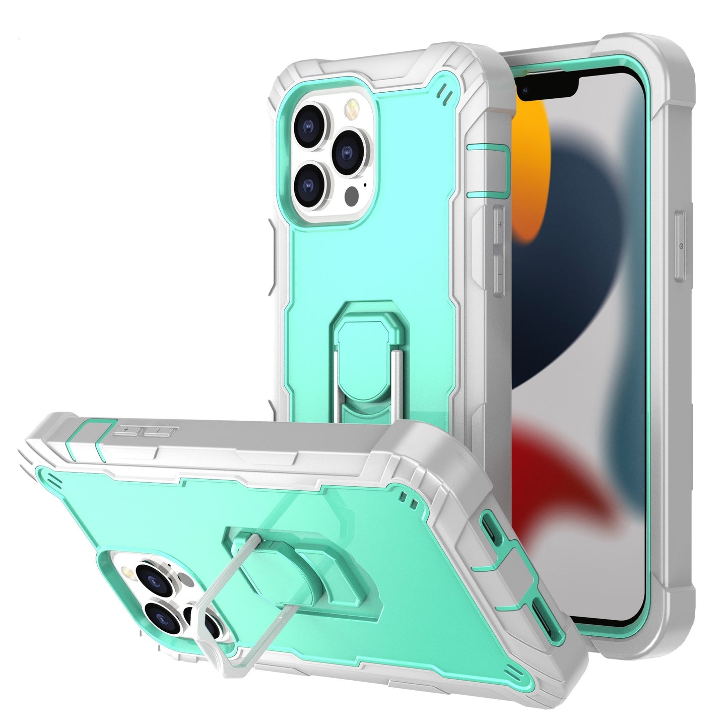 Coque antichoc avec support pour iPhone 13 Pro Max
