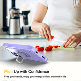 Hardware Bracket Shockproof Case For iPhone