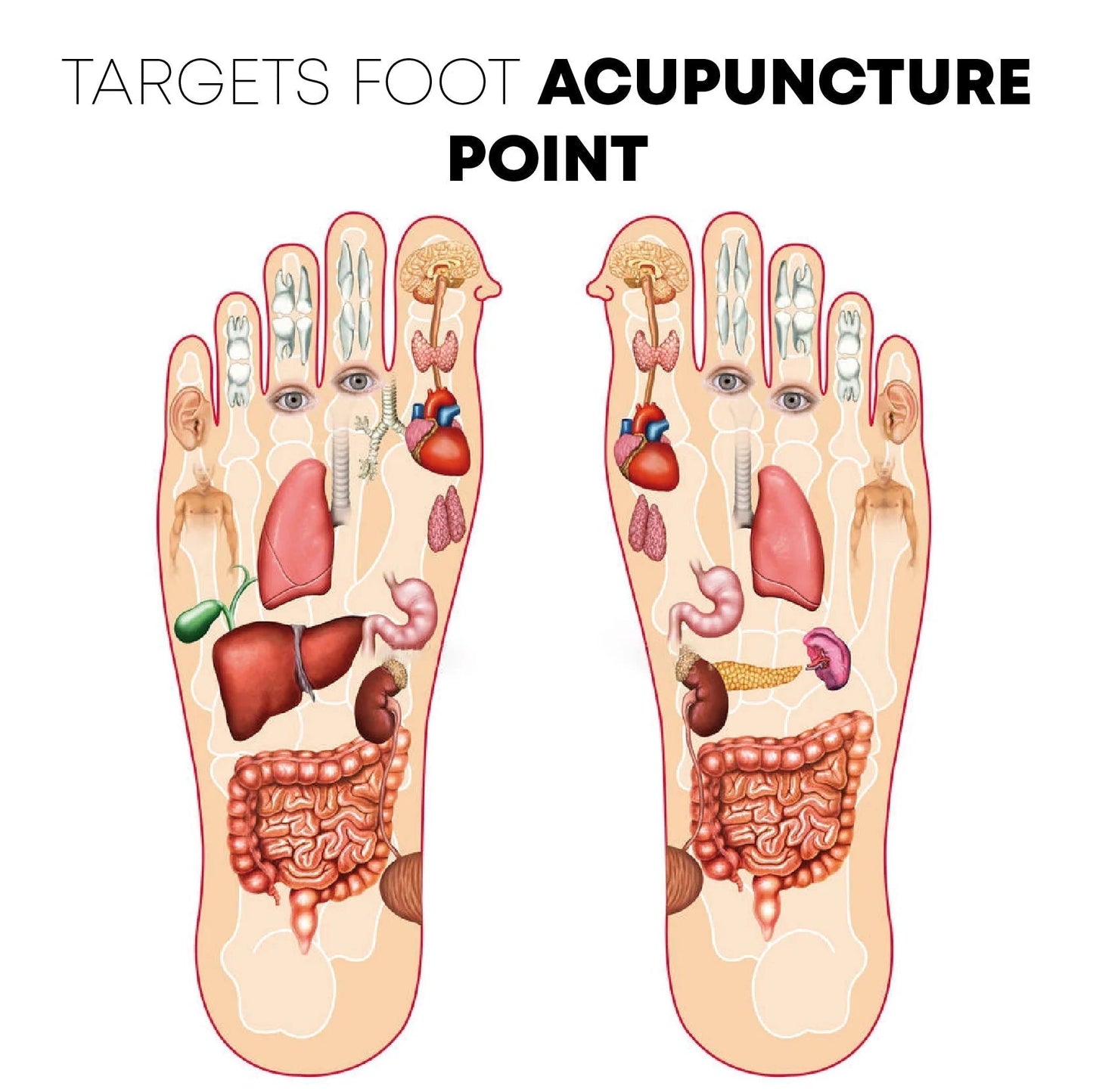 Tapis de massage des pieds Hilipert