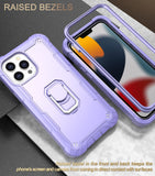 Hardware Bracket Shockproof Case For iPhone