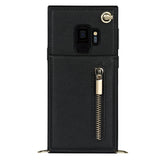 New Crossbody Zipper Wallet Phone Case For Samsung S9